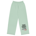 OCD and Dressed for It: All Over Print Unisex Wide Leg Pants for Every Intrusive Thinker | ILLTOCHILL