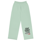OCD and Dressed for It: All Over Print Unisex Wide Leg Pants for Every Intrusive Thinker | ILLTOCHILL