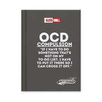 OCD Written Down: Hardcover Journal Matte for the Intrusive Thinker Who Keeps Showing Up | ILLTOCHILL
