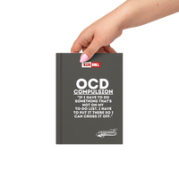 OCD Written Down: Hardcover Journal Matte for the Intrusive Thinker Who Keeps Showing Up | ILLTOCHILL