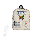 ILLTOCHILL illtochill-autism-support-neurodivergent-butterfly-gift-backpack main product image — white background
