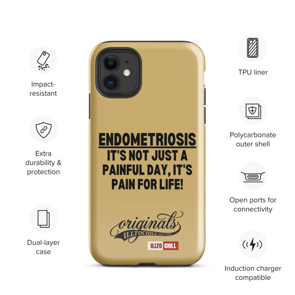 ILLTOCHILL Endometriosis Phone Case