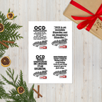 OCD Represented: Sticker Sheet for Every Intrusive Thinker in the Community | ILLTOCHILL