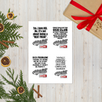 OCD Stuck On It: Sticker Sheet for Every Intrusive Thinker Who Claims Their Space | ILLTOCHILL