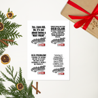 OCD Stuck On It: Sticker Sheet for Every Intrusive Thinker Who Claims Their Space | ILLTOCHILL