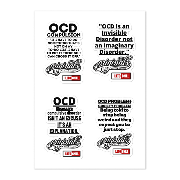 OCD Sticker sheet