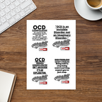 OCD Represented: Sticker Sheet for Every Intrusive Thinker in the Community | ILLTOCHILL