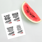 OCD Stuck On It: Sticker Sheet for Every Intrusive Thinker Who Claims Their Space | ILLTOCHILL