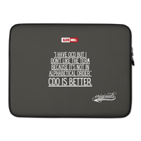 OCD Unmasked, Undeterred: Laptop Sleeve for the Intrusive Thinker Who Works Anyway | ILLTOCHILL