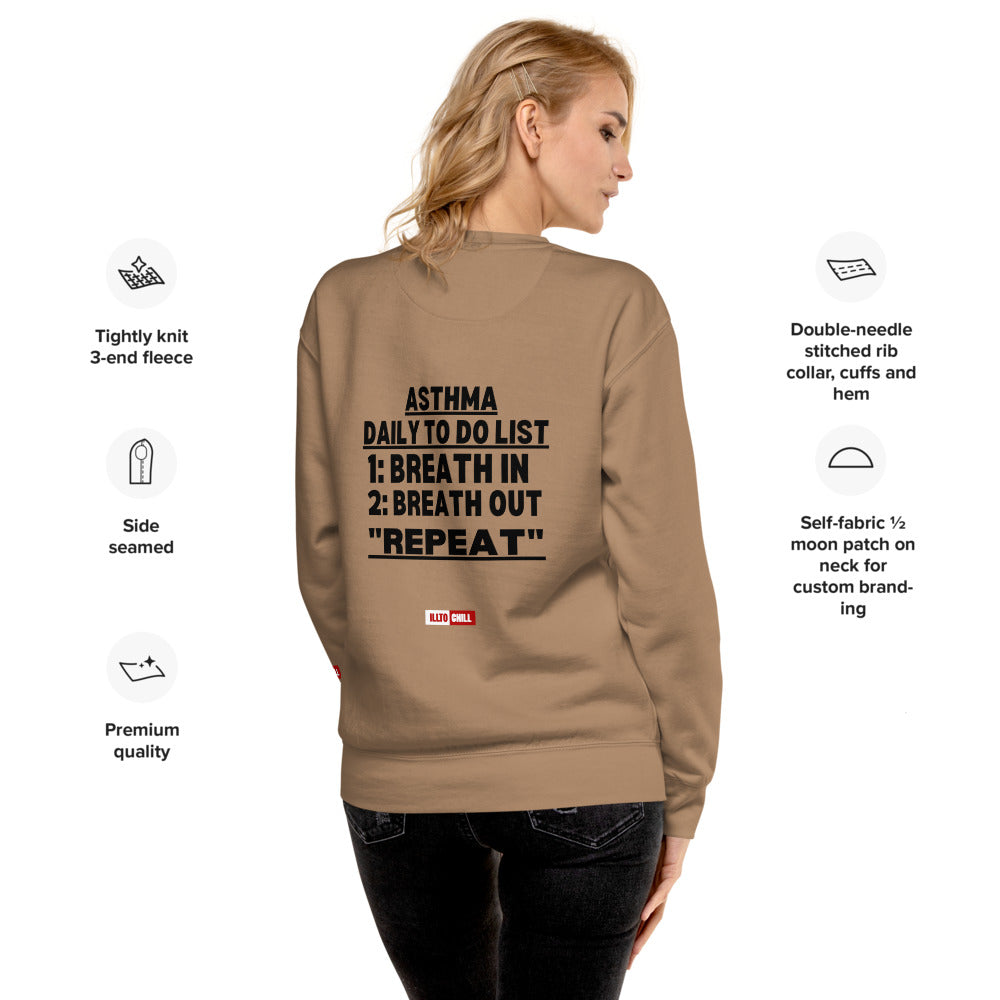 ILLTOCHILL Asthma Sweatshirt