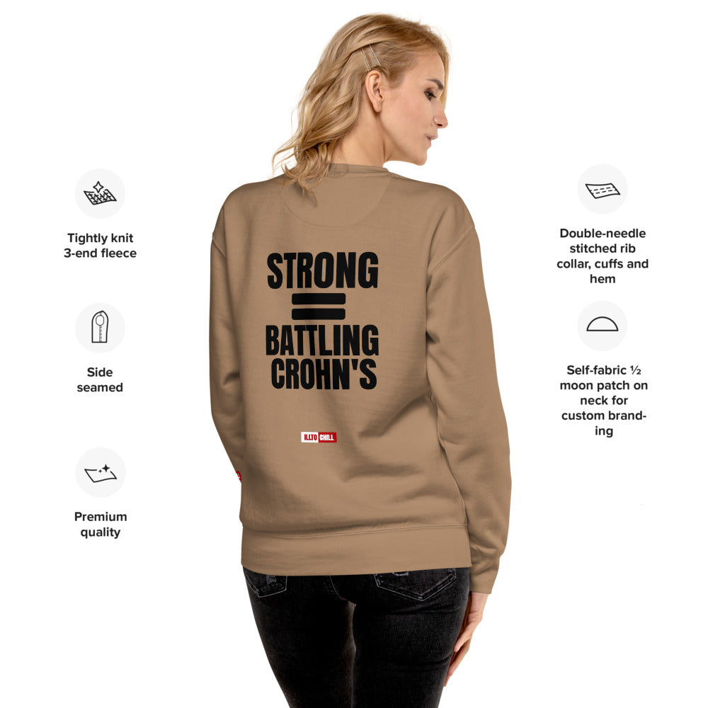 ILLTOCHILL Crohn's Sweatshirt