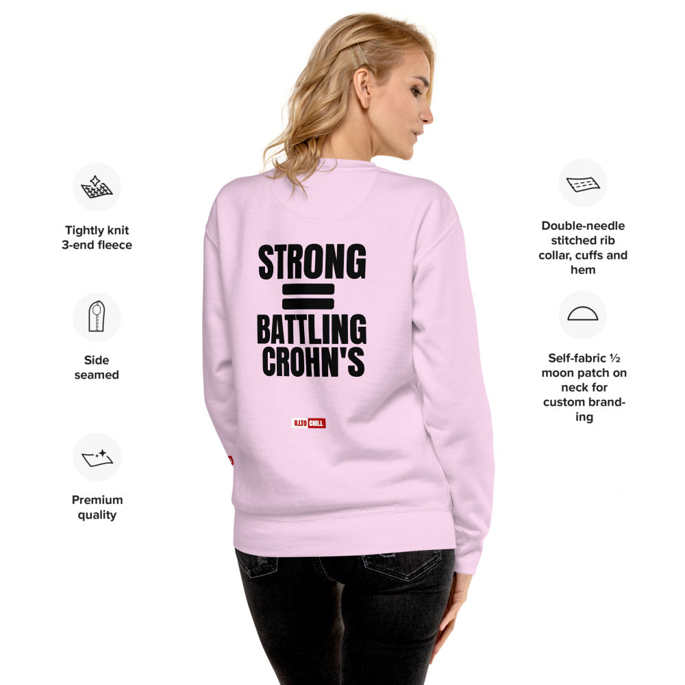 ILLTOCHILL Crohn's Sweatshirt