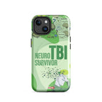 Protect The Chaos Brain TBI iPhone Case ILLTOCHILL Tough Tech Style