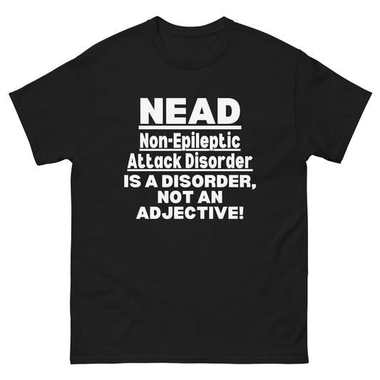 NEAD Disorder warrior, Non-epileptic attack disorder awareness, NEAD Tshirt