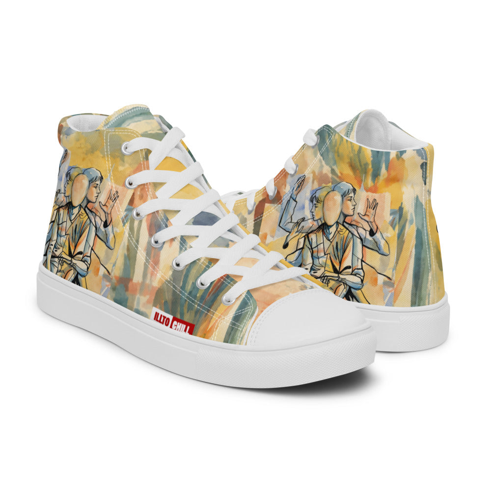 illtochill-tourette-syndrome-awareness-ts-gift-men-s-high-top-canvas-shoes