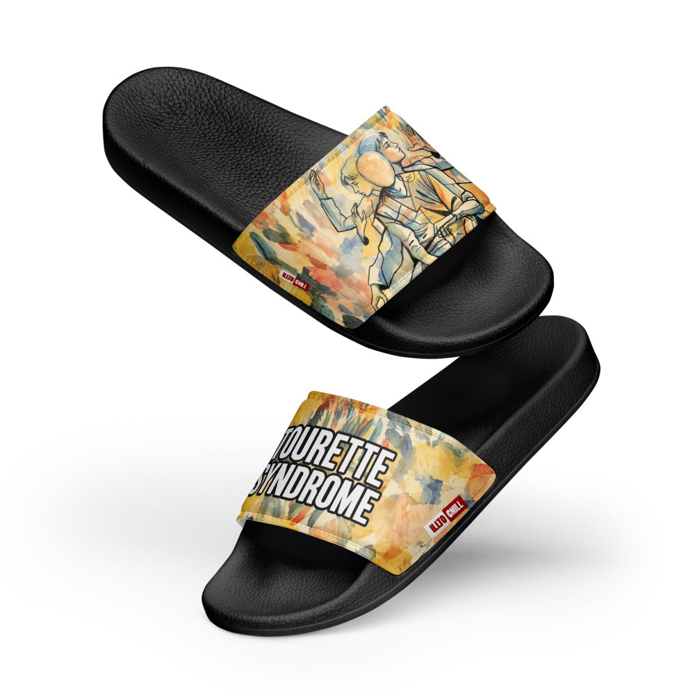 illtochill-tourette-syndrome-awareness-ts-gift-men-s-slides