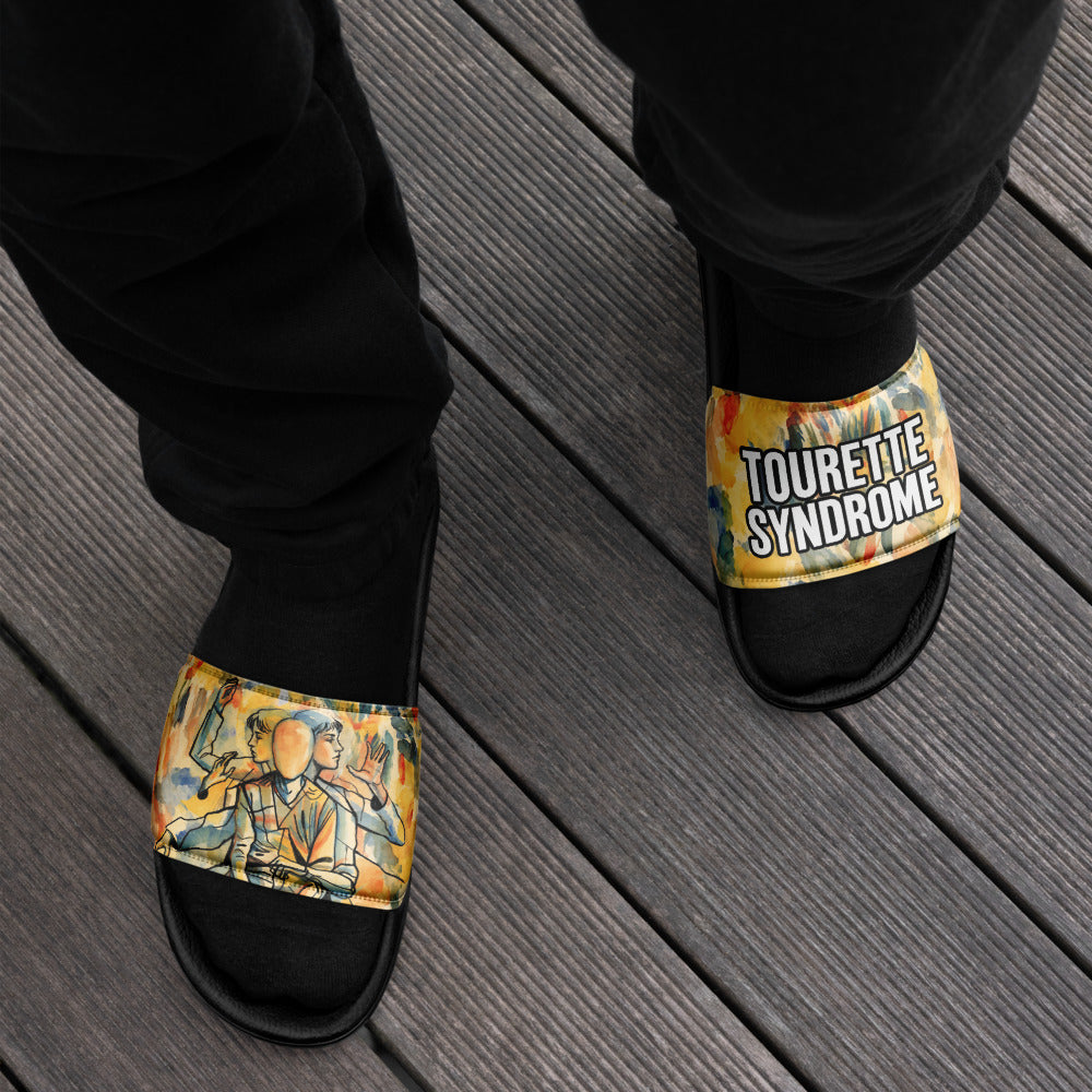 illtochill-tourette-syndrome-awareness-ts-gift-men-s-slides