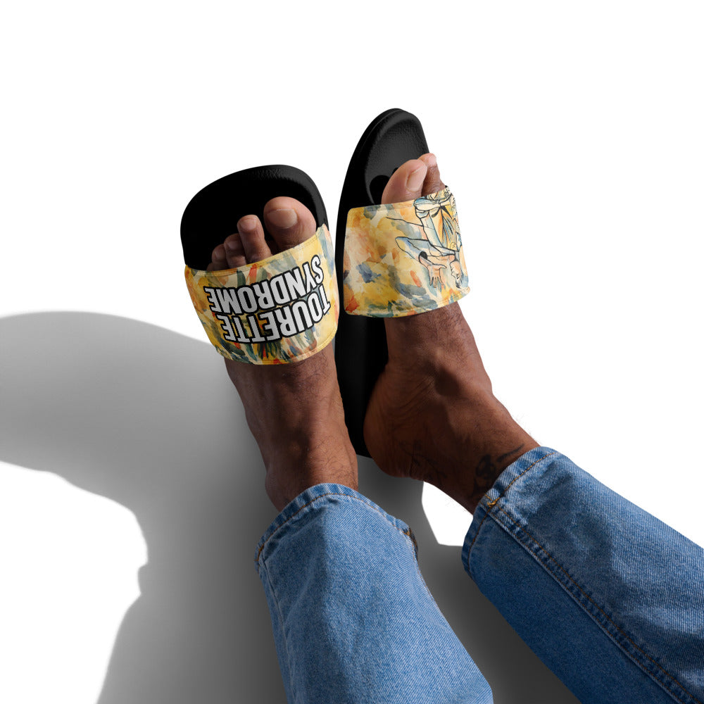 illtochill-tourette-syndrome-awareness-ts-gift-men-s-slides