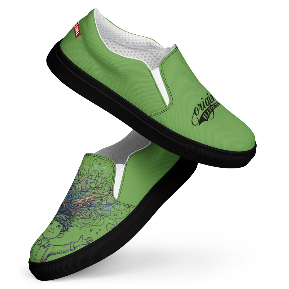 ADHD Men's Slip On Canvas Shoes | ILLTOCHILL
