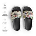 ILLTOCHILL Autism Awareness Men's Slides – Product specs Front (Autism Awareness Men's Slides)