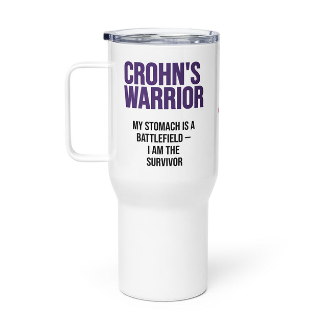Fueled By Survival Crohn’s Travel Mug – ILLTOCHILL Daily Boost