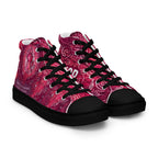 ILLTOCHILL CRPS Awareness Women's High Top Shoes – Flat Right Front (Crps Awareness Women's High Top Shoes)