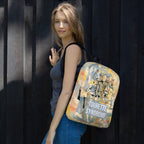 ILLTOCHILL Tourette's Syndrome Awareness Backpack – Women's Lifestyle Right (Clear)
