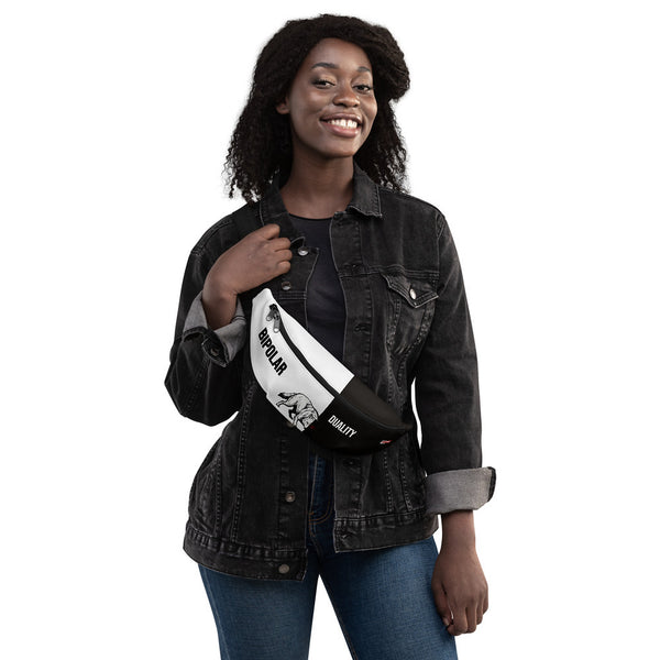 ILLTOCHILL Bipolar disorder gift Fanny Pack – Women's 3 Front (Clear)