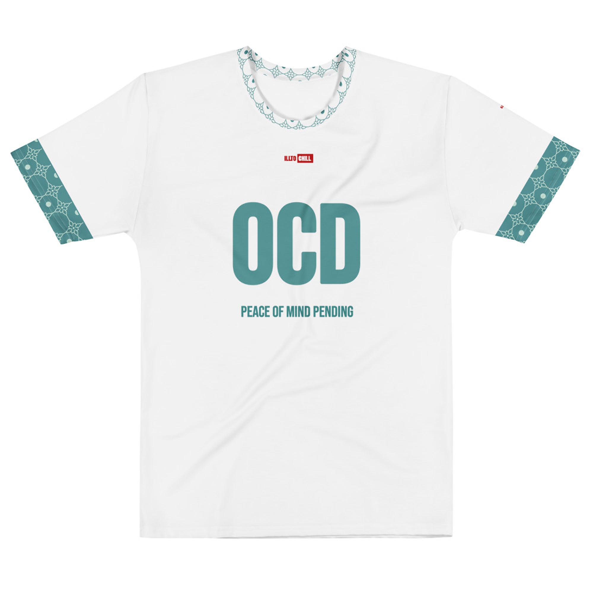 ILLTOCHILL OCD Awareness T-Shirt – Flat Front (White) #2