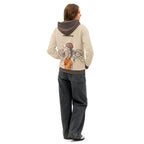 ILLTOCHILL MS awareness Multiple Sclerosis support giftUnisex cotton hoodie – Women's Back (Black)