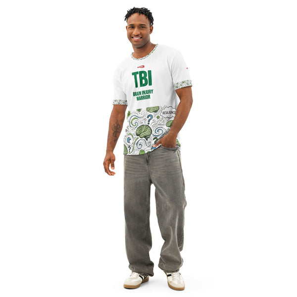 ILLTOCHILL TBI Support T-Shirt – Men's Front (White) #2