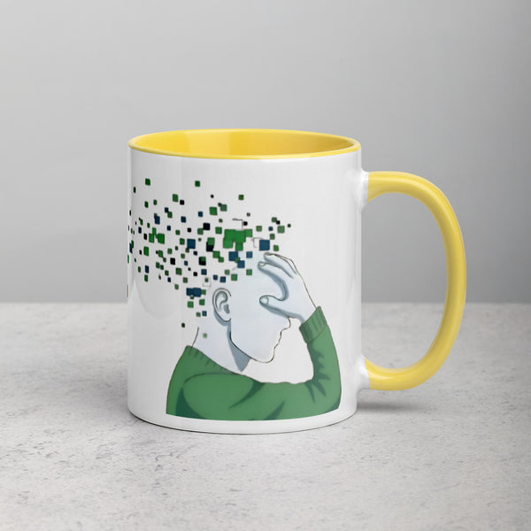 ILLTOCHILL TBI Traumatic brain injury support gift Mug with Color Inside – Lifestyle 2 Right