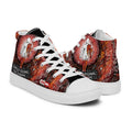 ILLTOCHILL CRPS Awareness and support gift men’s high top canvas shoes – Flat 3 Right