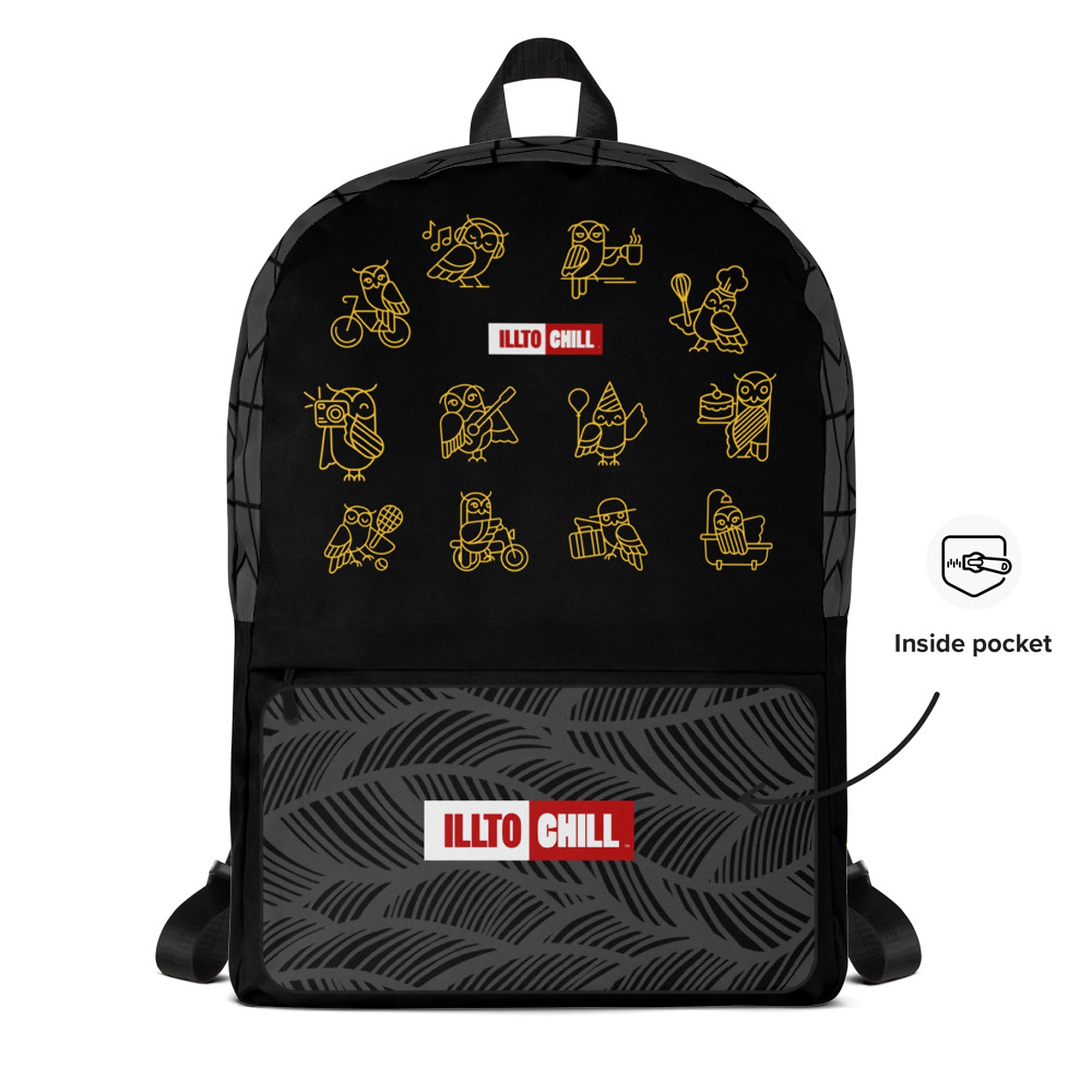 Late Night Chaos Backpack – ILLTOCHILL everyday carry