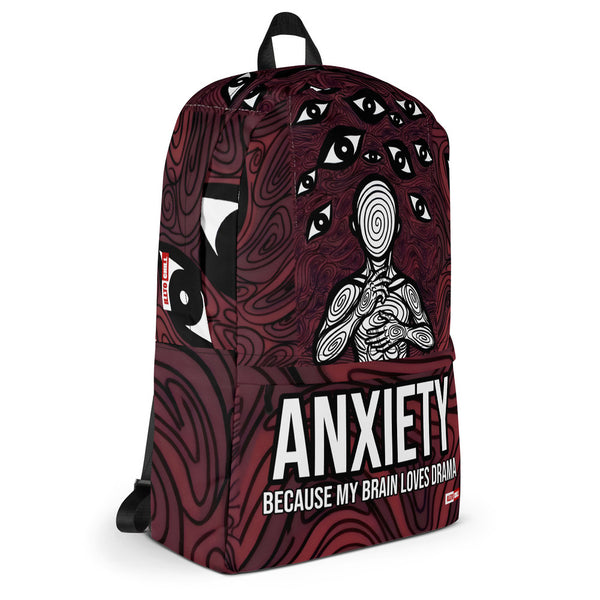 ILLTOCHILL Anxiety Awareness Backpack – Default Right (Black)