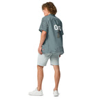 ILLTOCHILL OCD awareness Obsessive-Compulsive Disorder Unisex button shirt – Men's Back (White)