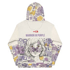 ILLTOCHILL Lupus awareness gift cotton hoodie – Flat Back (Black)