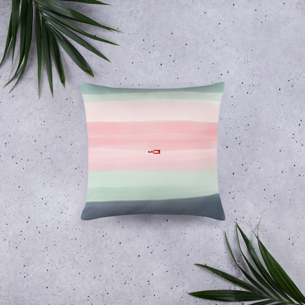 ILLTOCHILL IIH Awareness Pillow – Flat Lifestyle Back (Black)