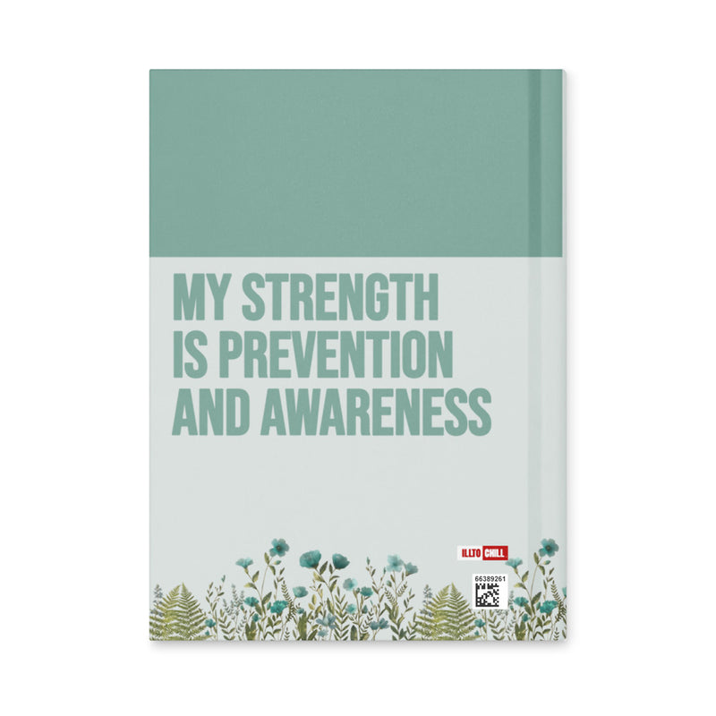 ILLTOCHILL POTS Awareness Hardcover Journal – Flat Back (Pots Awareness Hardcover Journal)