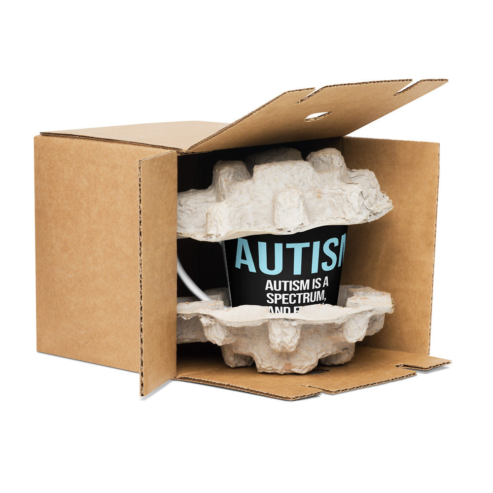 ILLTOCHILL Autism awareness neurodiversity gift Latte mug – Packaging Product details