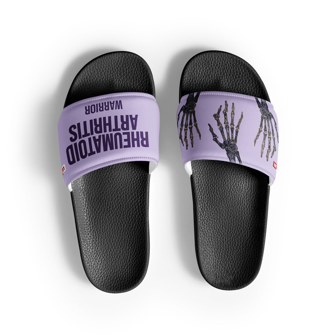 ILLTOCHILL RA Awareness Men's Slides – Flat Front (Ra Awareness Men's Slides)