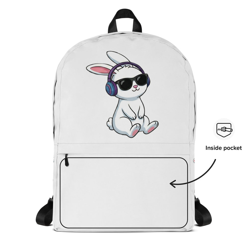 ILLTOCHILL Hard of Hearing Awareness Backpack – Default Front 2 (Clear)