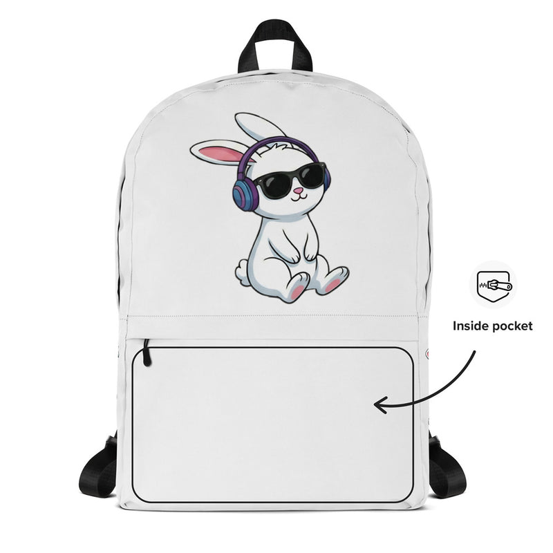 ILLTOCHILL Hard of Hearing Awareness Backpack – Default Front 2 (Clear)