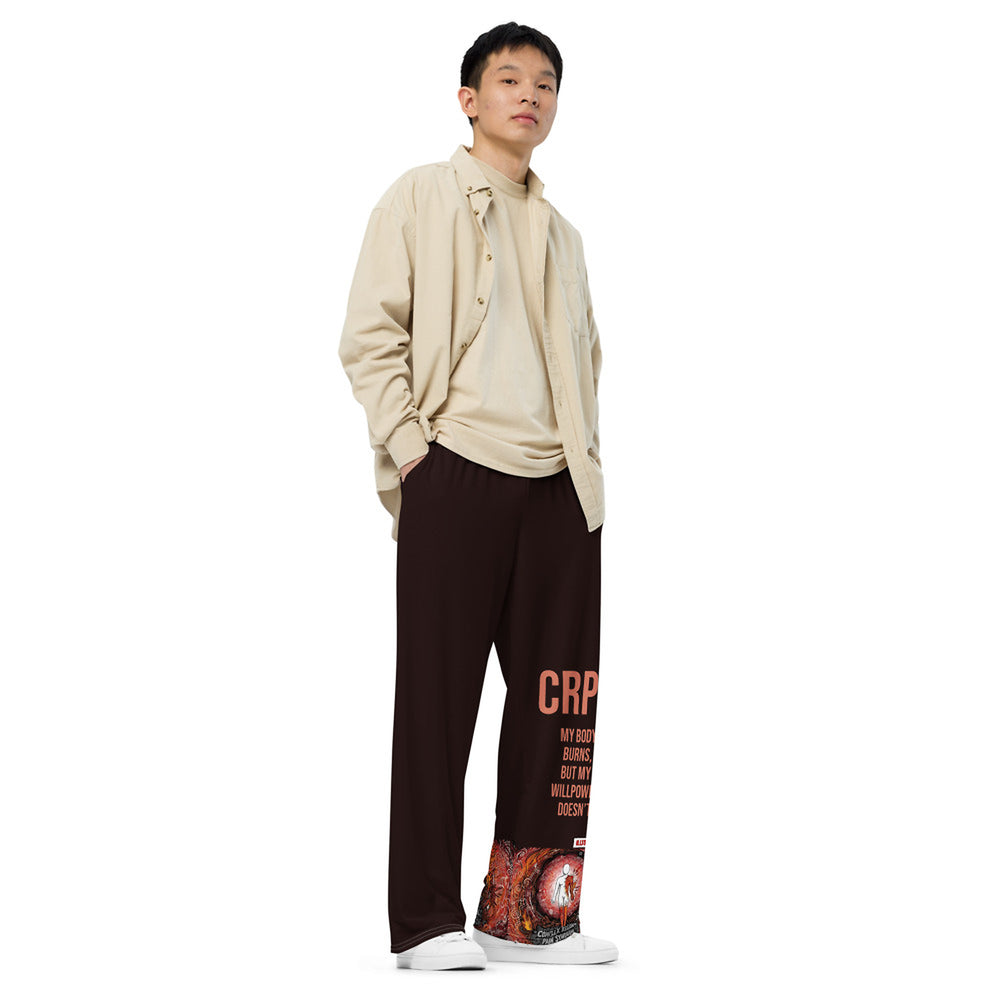 ILLTOCHILL CRPS Awareness Pants – Men's Lifestyle Right Front (White)