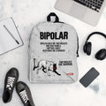 ILLTOCHILL Bipolar Support Backpack – Flat Lifestyle Front (Clear)