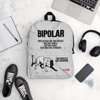 ILLTOCHILL Bipolar Support Backpack – Flat Lifestyle Front (Clear)