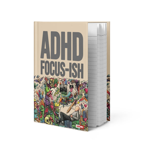 ILLTOCHILL ADHD Awareness Hardcover Journal – Flat 2 Front (Adhd Awareness Hardcover Journal)