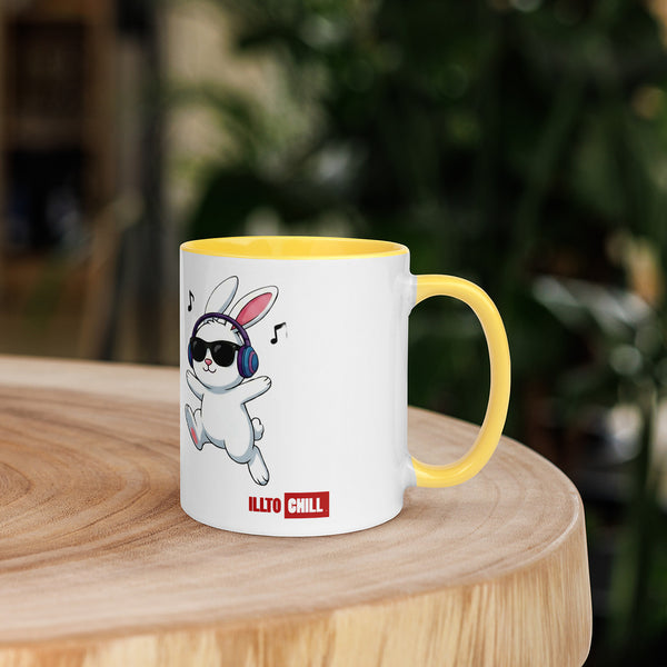 ILLTOCHILL Hard of hearing support gift for hearing impaired Mug with Color Inside – Lifestyle 5 Right