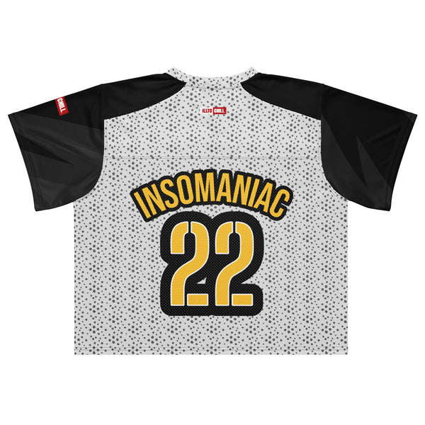 ILLTOCHILL Insomnia Awareness Boxy Jersey – Flat Back (Black)