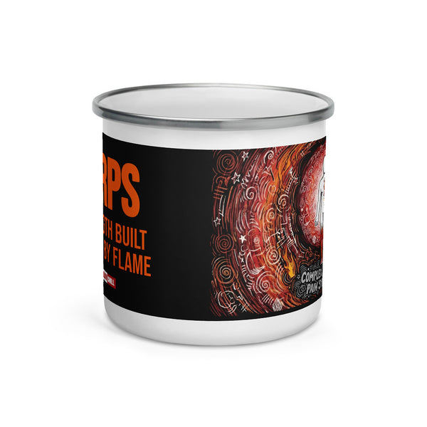 ILLTOCHILL CRPS Awareness and support gift Enamel Mug – Default Front